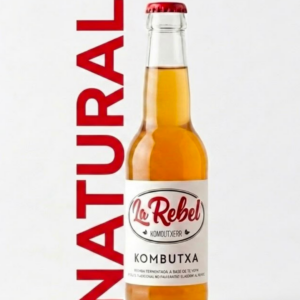 Kombutxa Natural LA REBEL 330ml.