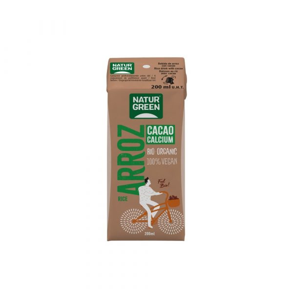 Beguda BIO Arros i Cacau 200 ml.