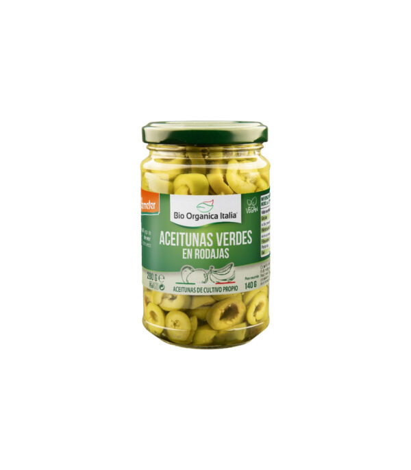 Olives Verdes BIO Rodanxes
