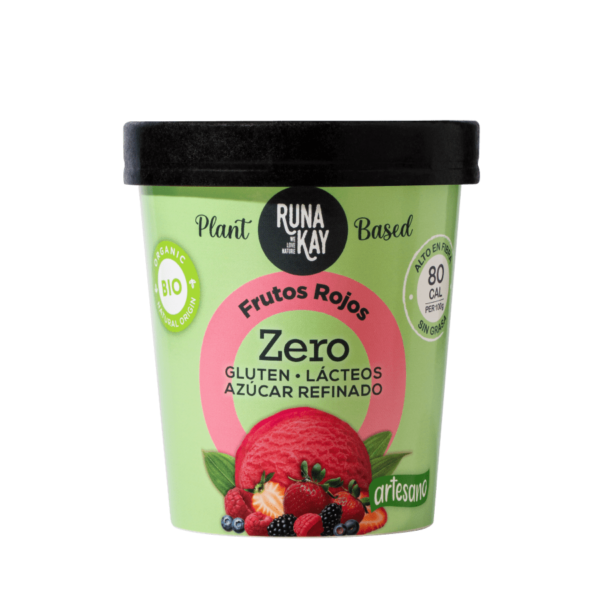 Gelat Artesà BIO Fruits Vermells 130ml.