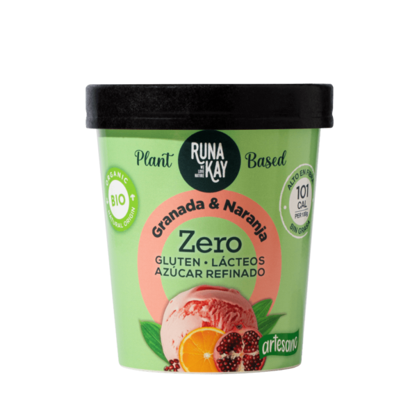 Gelat Artesà BIO Magrana-Taronja 130ml.