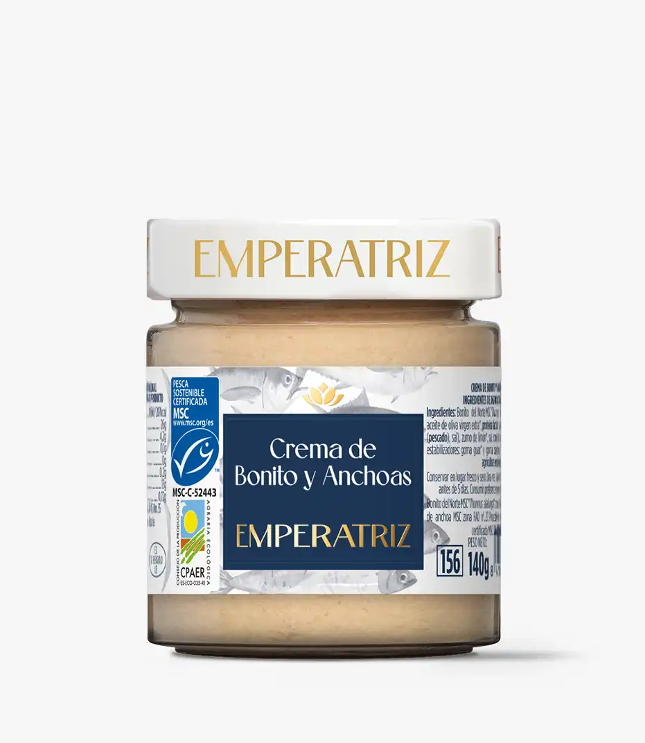Crema de Bonítol i Anxova ECO 140grs.
